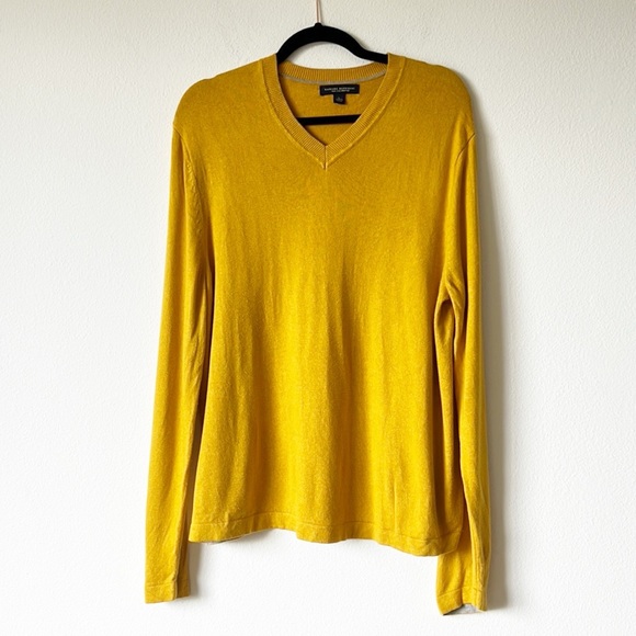 Men Banana Republic Silk Cashmere V Necks sweater